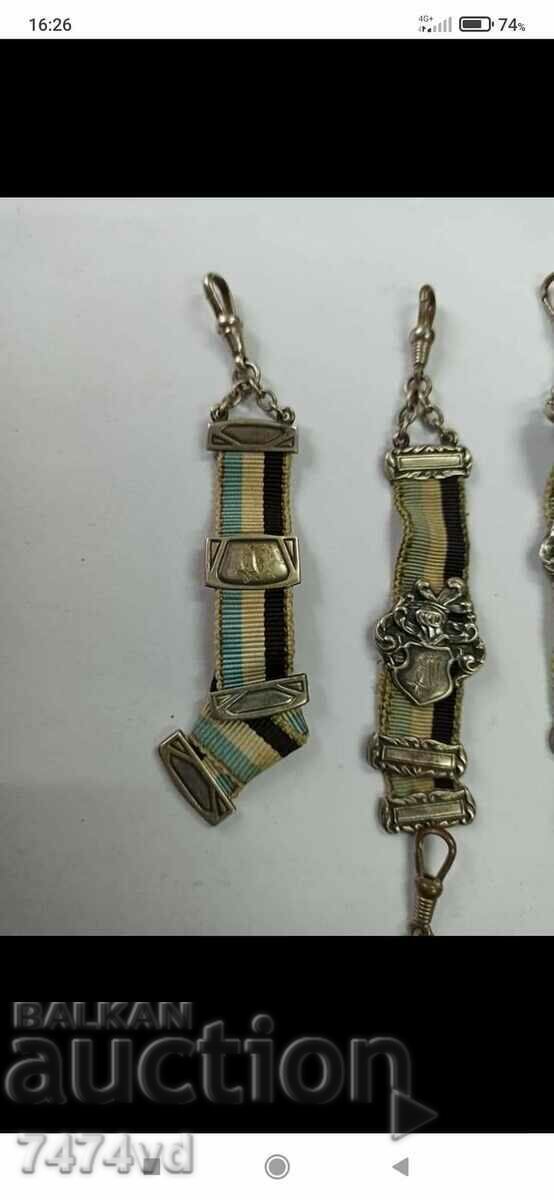 Ribbons with silver elements of orders or orders with price 200.00 BGN | € 102.26