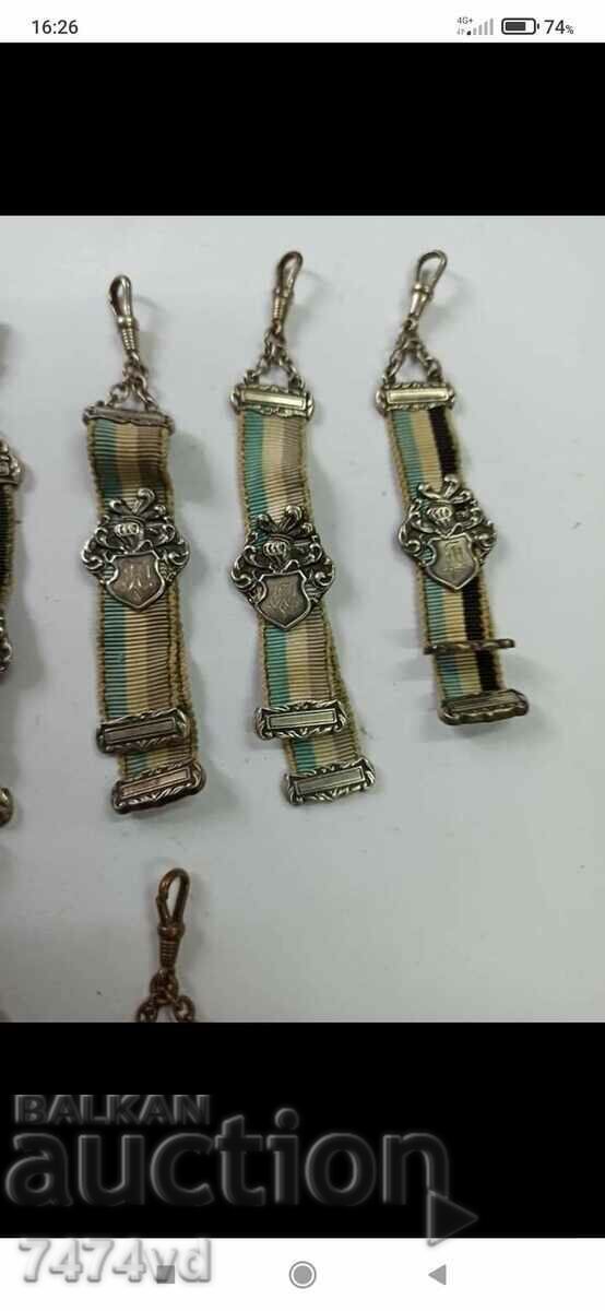 Delivery of Ribbons with silver elements of orders or orders