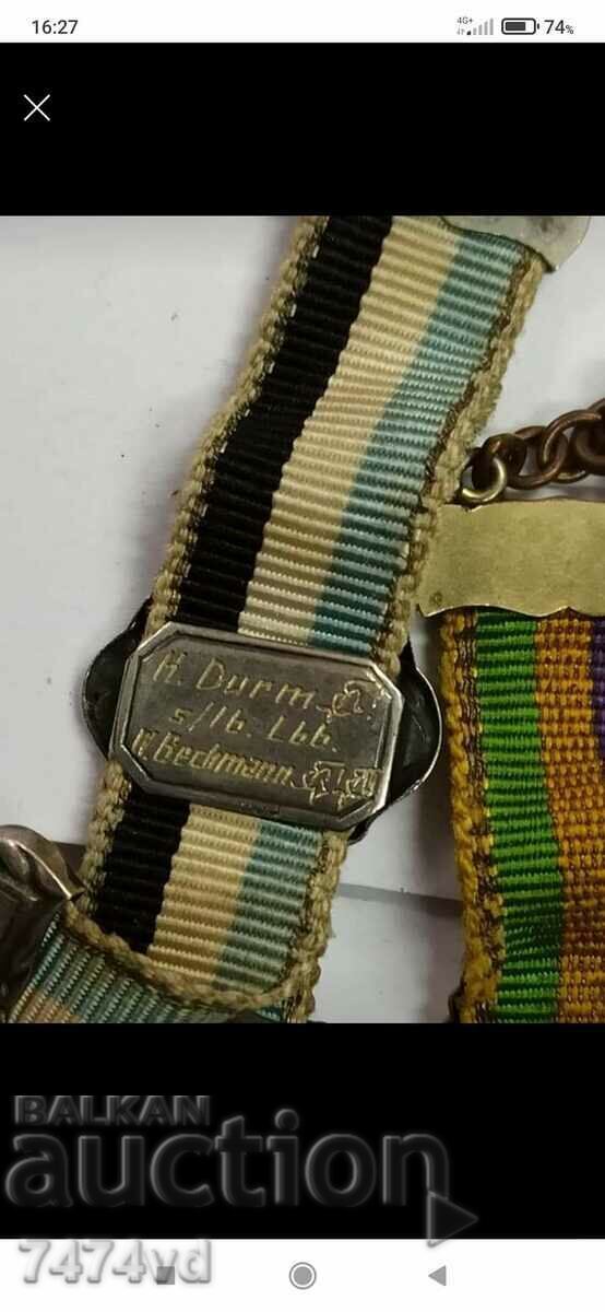 Ribbons with silver elements of orders or orders - 6