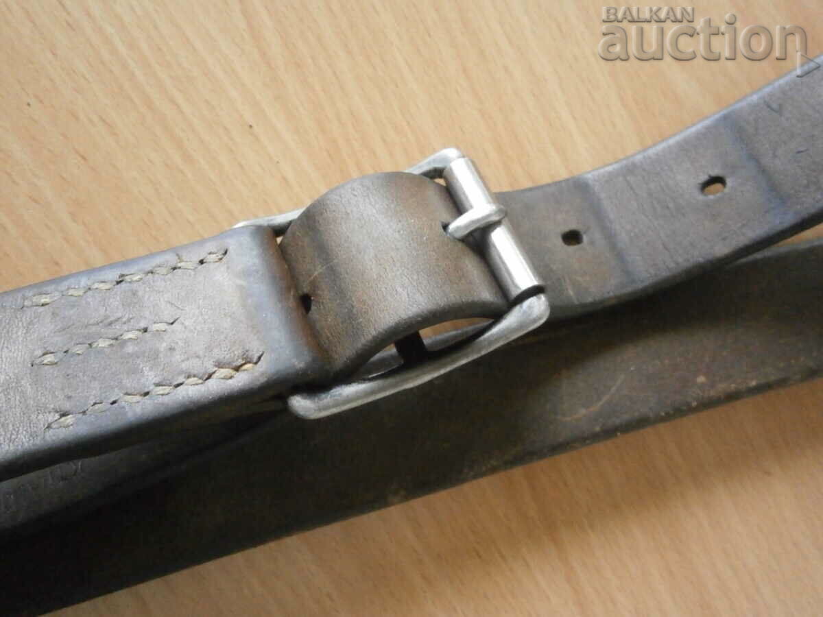 antique leather belt 1949 with price 41.00 BGN | € 20.96