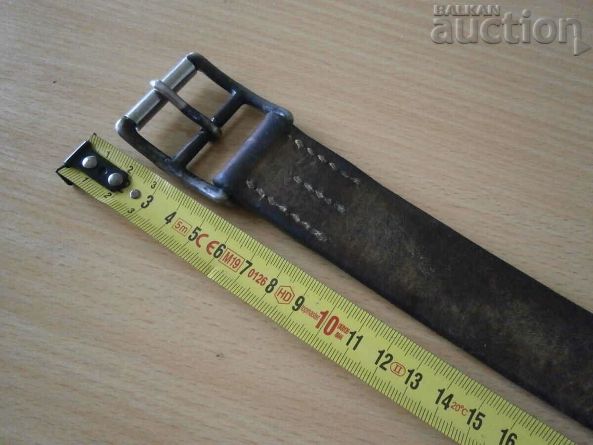 antique leather belt 1949 - 5