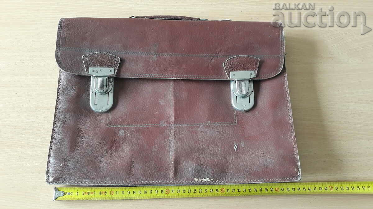 vintage ρετρό vintage δερμάτινη τσάντα