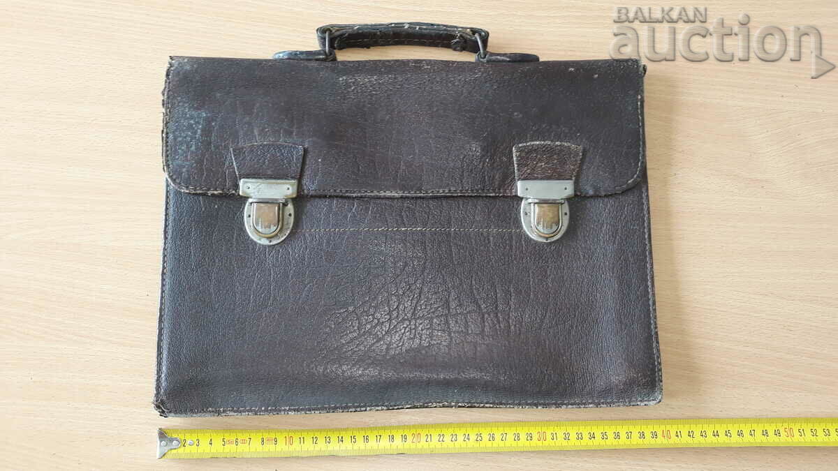 vintage retro vintage leather bag