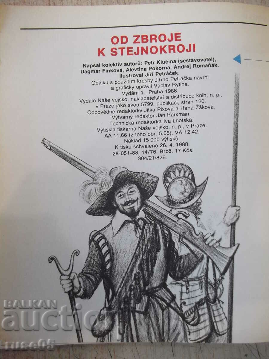 The book "OD ZBROJ K STEJNOKROJI - Petr Klučina" - 120 p. - 6 The book "OD ZBROJ K STEJNOKROJI - Petr Klučina" - 120 p. - 6