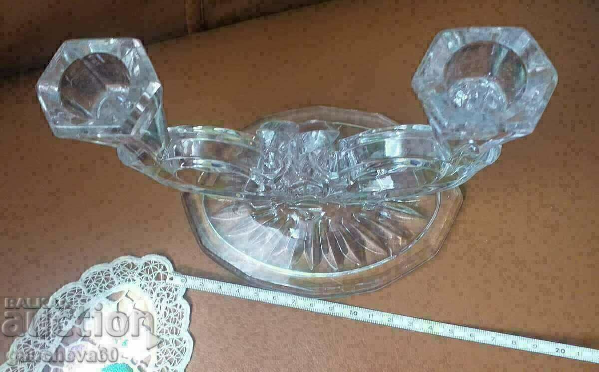 Κηροπήγιο κρυστάλλινο γυαλί - 5 Κηροπήγιο κρυστάλλινο γυαλί - 5