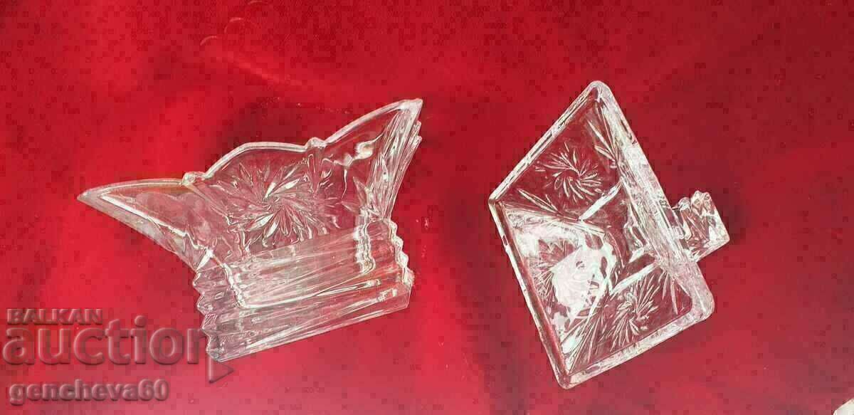 Delivery of Glass candy dish or butter dish