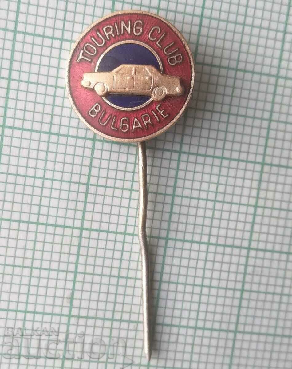 11006 Badge - Touring club Bulgaria - bronze enamel