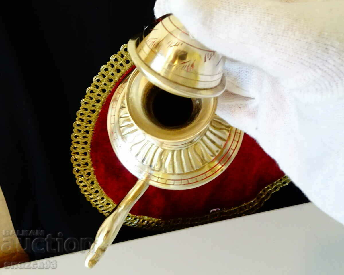 Antique bronze brandy service, cellular enamel. with price 79.00 BGN | € 40.39 Antique bronze brandy service, cellular enamel. with price 79.00 BGN | € 40.39