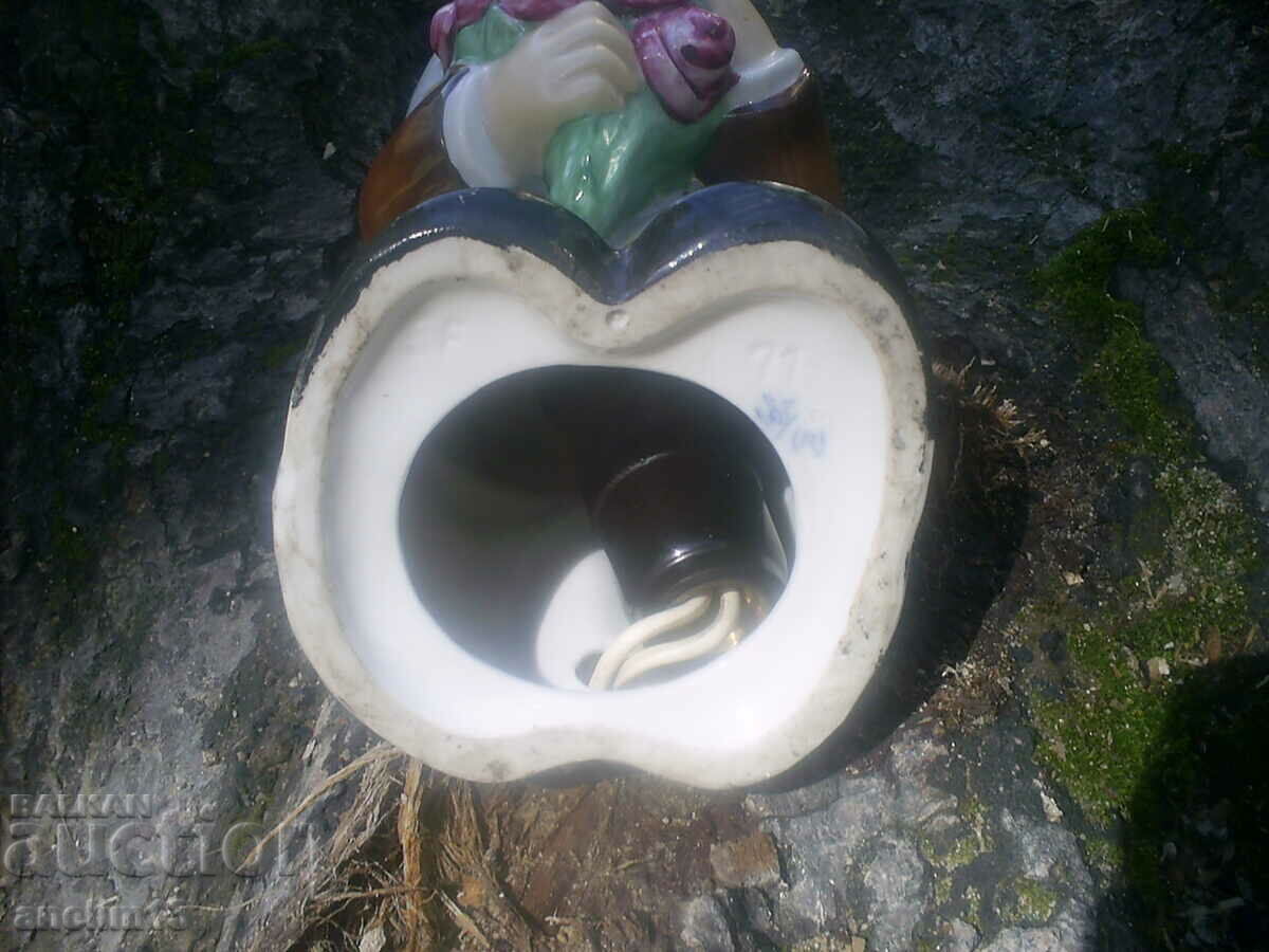 OLD PORCELAIN NIGHT LAMP GOEBEL - 7 OLD PORCELAIN NIGHT LAMP GOEBEL - 7