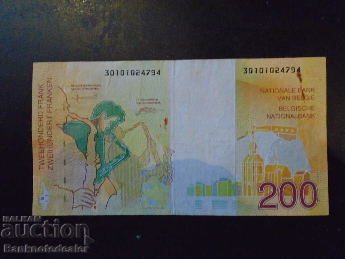 Belgium 200 Francs 1994 Pick 148 Ref 4794 with price 18.00 BGN | € 9.20 Belgium 200 Francs 1994 Pick 148 Ref 4794 with price 18.00 BGN | € 9.20