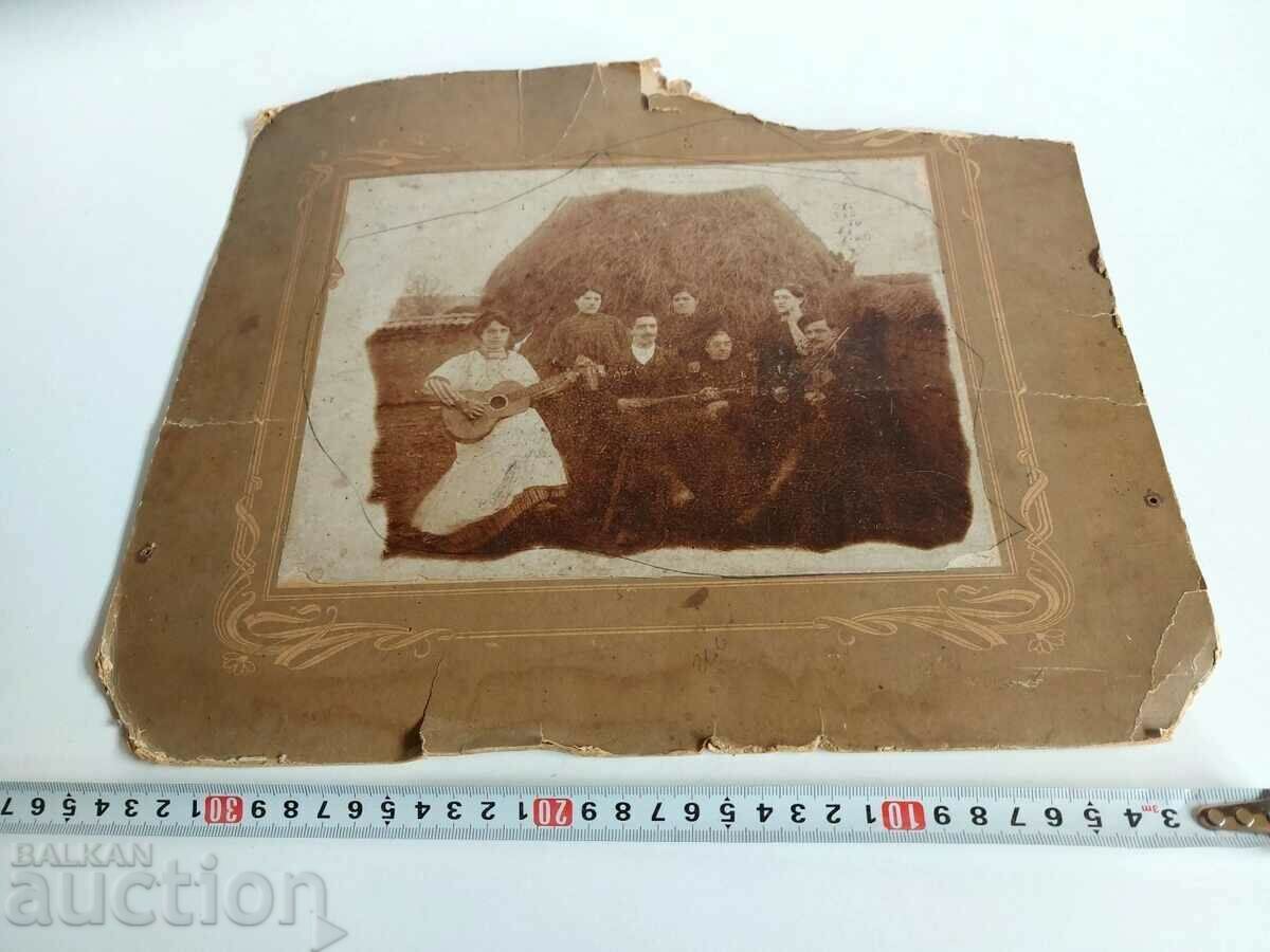 BEGINNING OF THE 20TH CENTURY GUITAR VIOLIN PHOTO PHOTO CARDBOARD - 5 BEGINNING OF THE 20TH CENTURY GUITAR VIOLIN PHOTO PHOTO CARDBOARD - 5