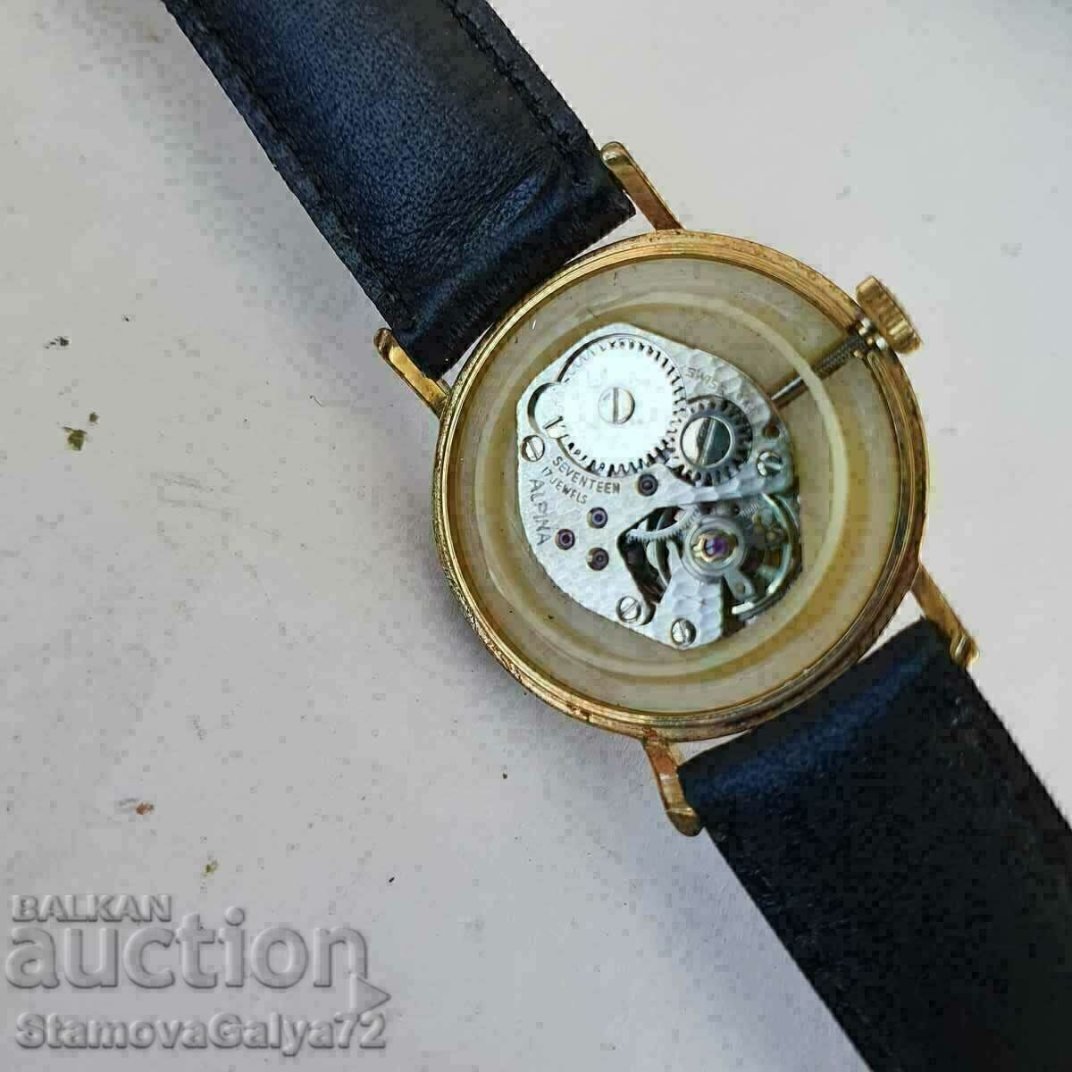 Alpina antique watch - 7