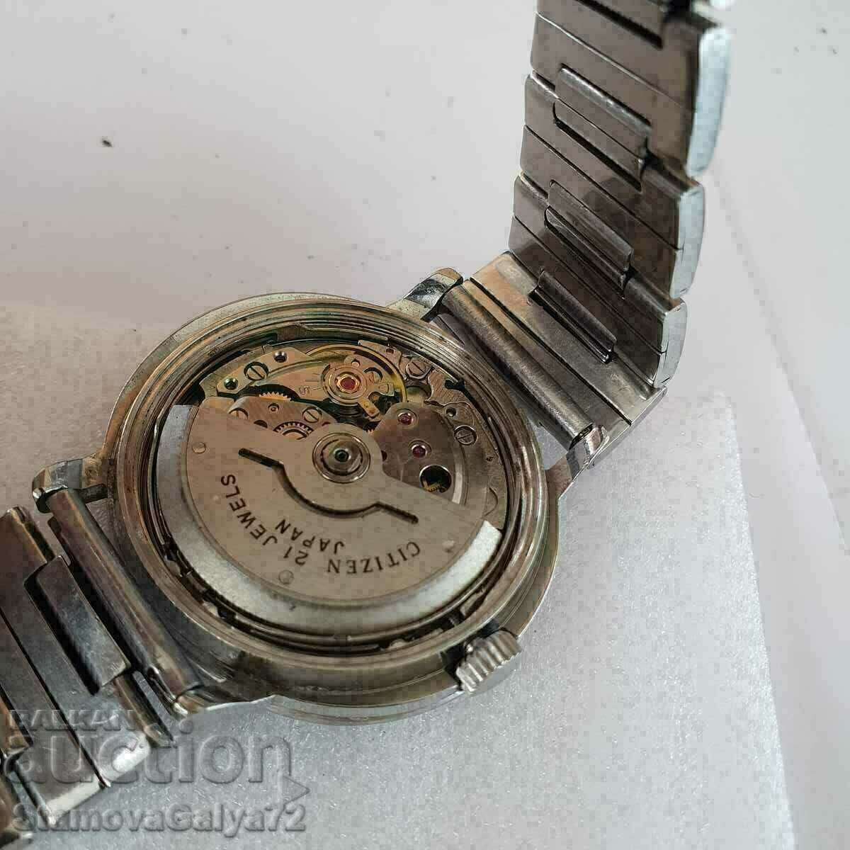 Рядък оригинален японски часовник CITIZEN - 7