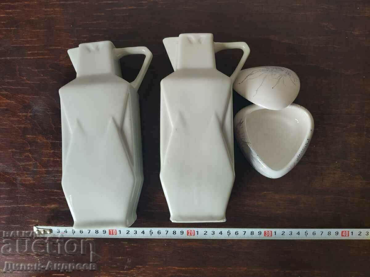 Antique porcelain set with price 14.00 BGN | € 7.16 Antique porcelain set with price 14.00 BGN | € 7.16