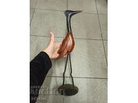 ΠΑΛΙΑ ΦΙΓΟΥΡΑ ΠΟΥΛΙΟΥ - ΞΥΛΟ ΚΑΙ ΜΕΤΑΛΛΟ