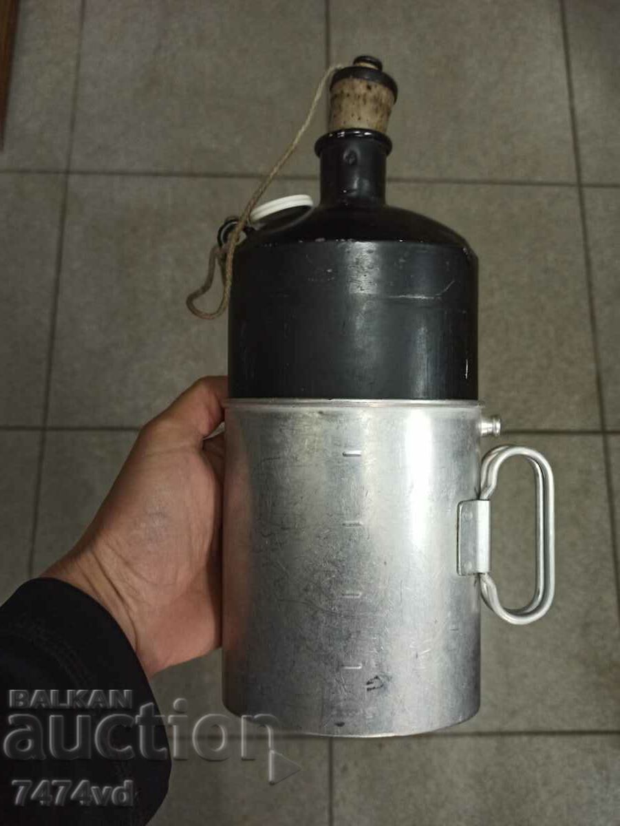 Swiss military flask