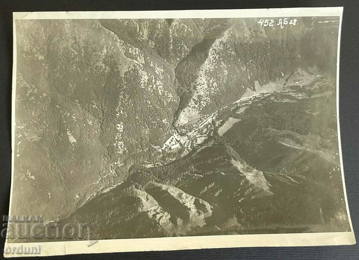 2339 Βασιλείου της Βουλγαρίας αεροφωτογραφία Μονή Ρίλα δεκαετία του 20