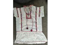 Children's shirt, dress with embroidery