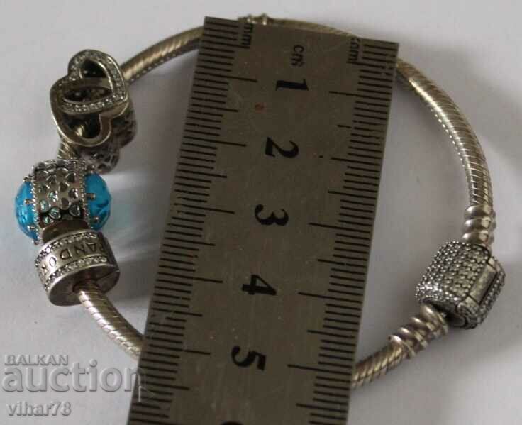 SILVER BRACELET PANDORA - 5 SILVER BRACELET PANDORA - 5