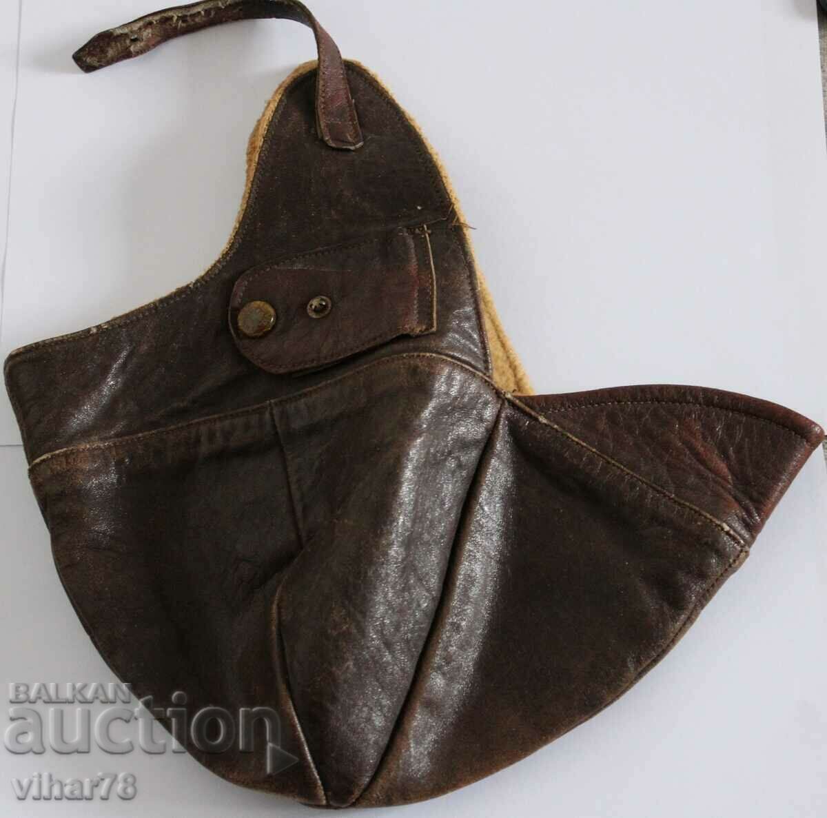 An old very rare leather pilot's hat with price 269.99 BGN | € 138.04