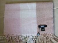 Nouă eșarfă de cașmir cu dungi GOBI, Mongolia