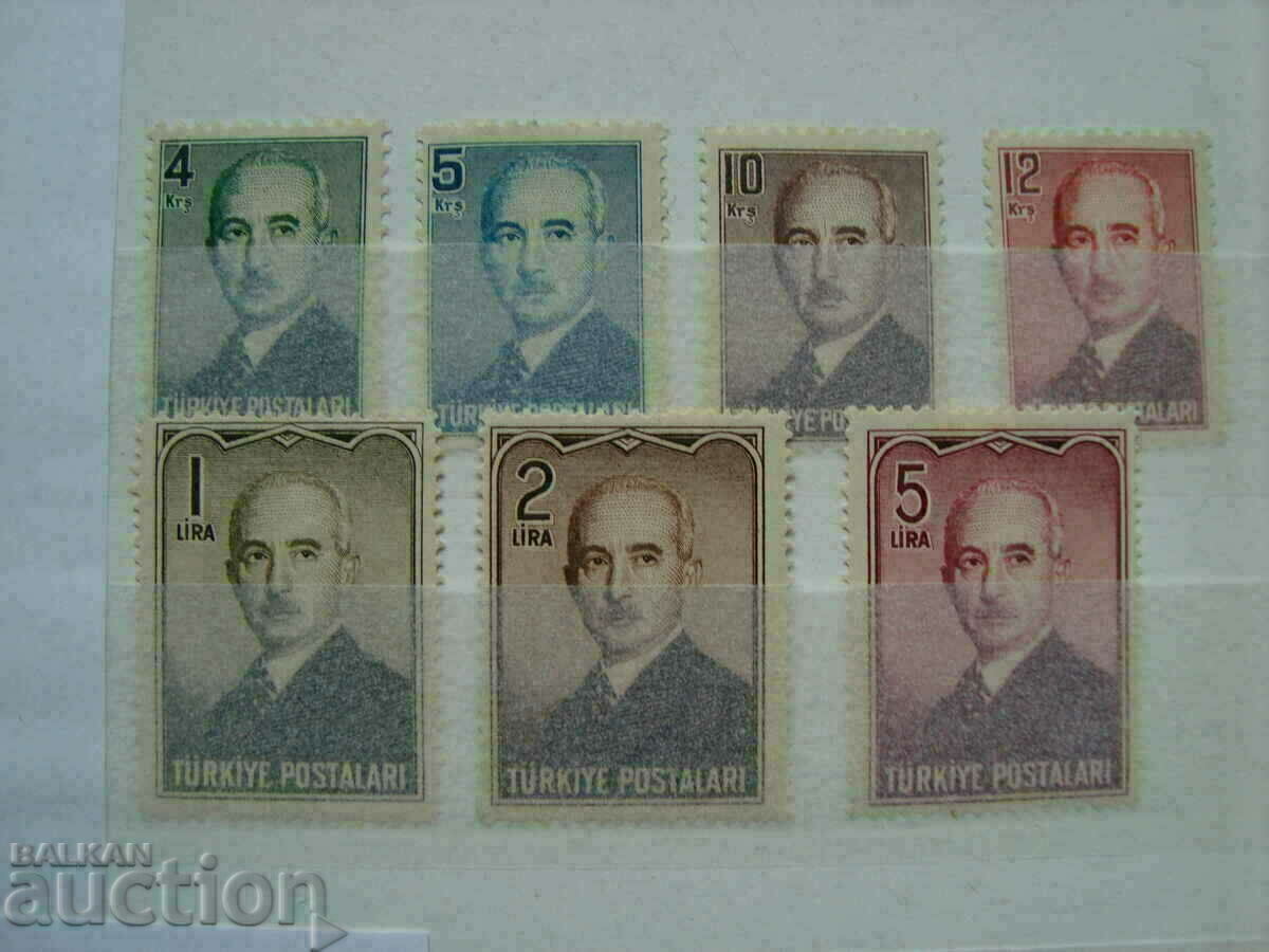 Auction Turkey 1948 1202-1216 75 euro Auction Turkey 1948 1202-1216 75 euro
