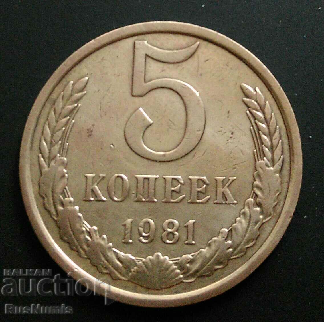 ΕΣΣΔ. 5 καπίκια 1981