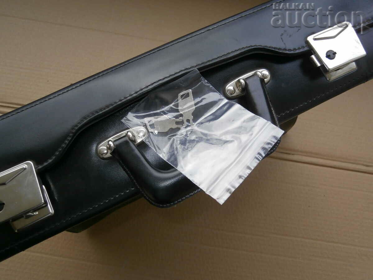 geantă retro vintage din piele, anii 90 - 7