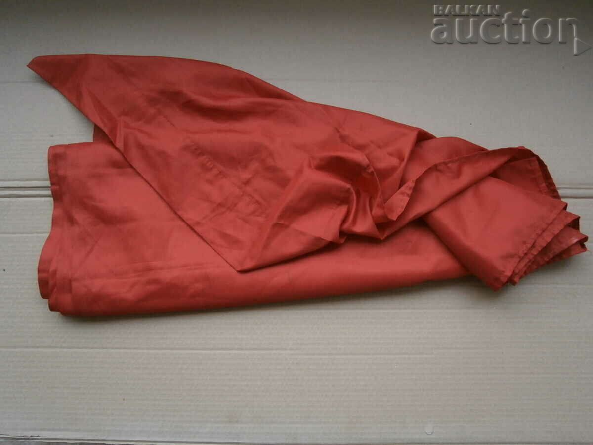 Delivery of red flag hammer and sickle flag social propaganda USSR USSR Delivery of red flag hammer and sickle flag social propaganda USSR USSR