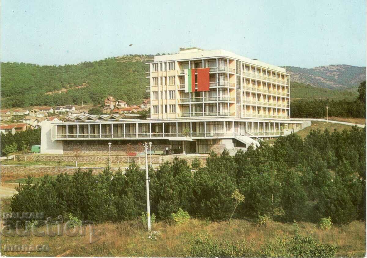 Carte poștală veche - băi Stara Zagora, Casa de vacanță a lui Himkobin