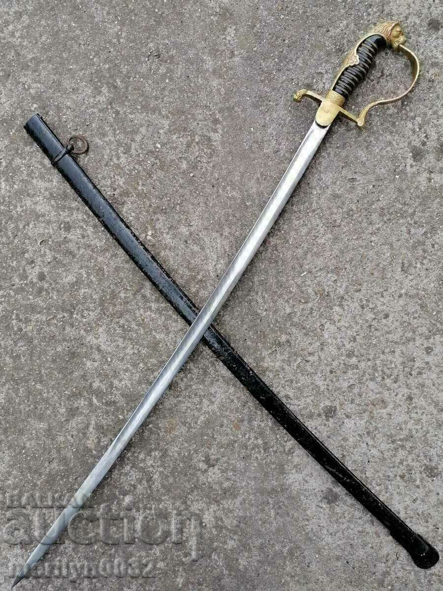 Auction Wehrmacht WW2 German Officer's Saber Karl Eickhorn canna gilt Auction Wehrmacht WW2 German Officer's Saber Karl Eickhorn canna gilt