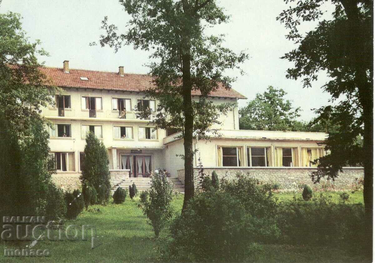 Old postcard - Stara Zagora baths, Holiday home