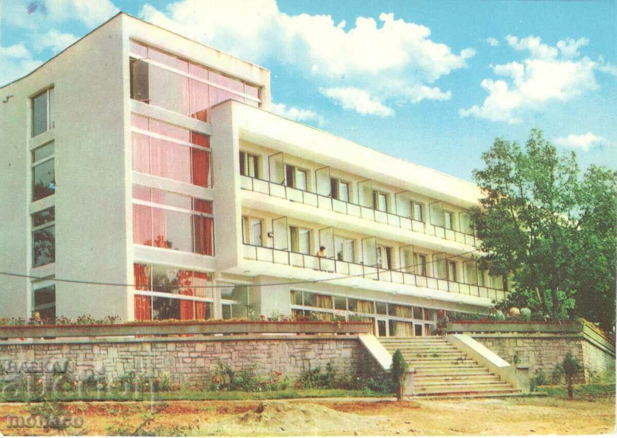 Παλιά καρτ ποστάλ - λουτρά Stara Zagora, εξοχική κατοικία