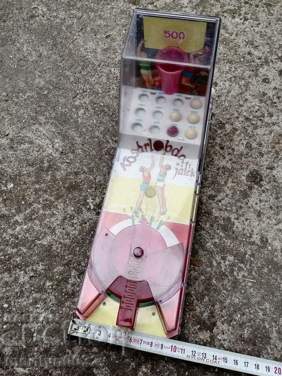 Children's game from the 70s of the twentieth century basketball pinball - 7 Children's game from the 70s of the twentieth century basketball pinball - 7