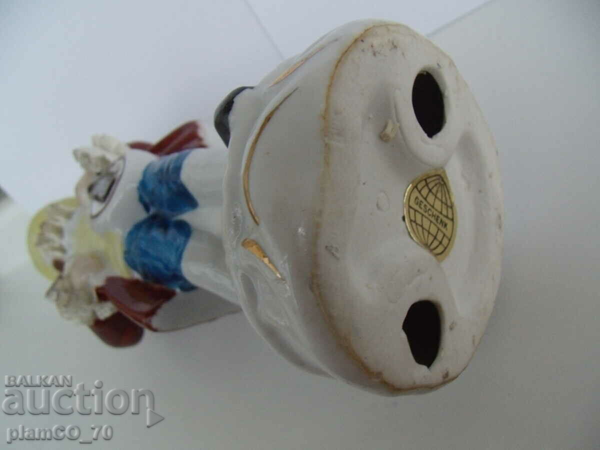 № * 6130 old porcelain figure - GESCHENK - 6 № * 6130 old porcelain figure - GESCHENK - 6