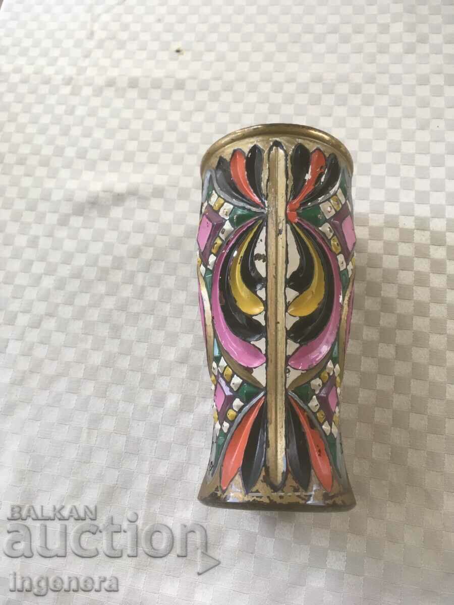 Delivery of PAINTED GLASS VASE