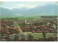 Old postcard - Razlog, General view