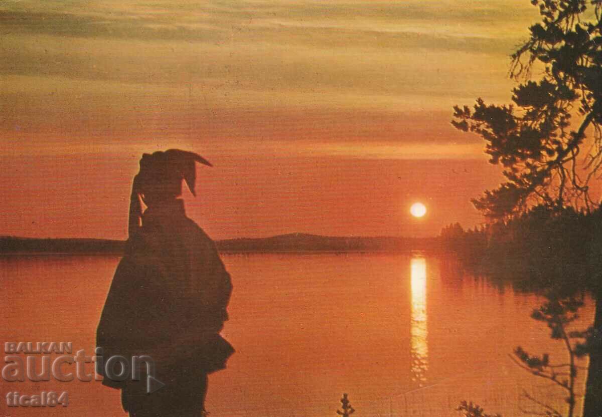 Καρτ ποστάλ Φινλανδία - Λαπωνία