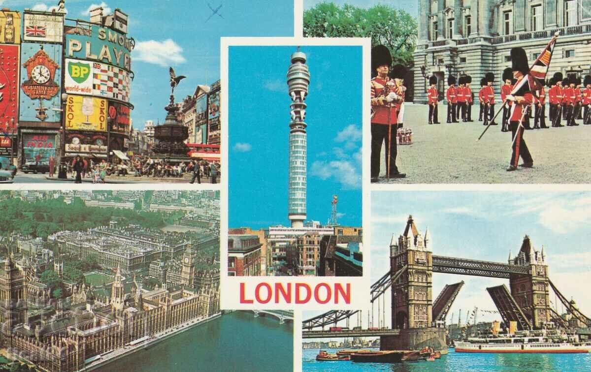 Пощенска картичка Великобритания - Лондон