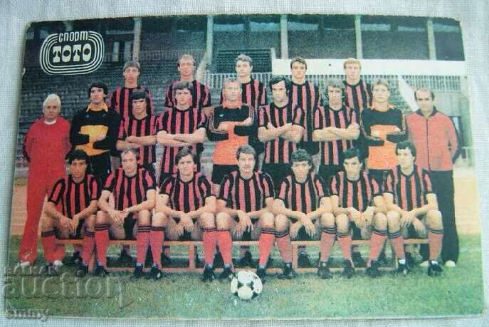 Ημερολόγιο της FC Lokomotiv Sofia 1983