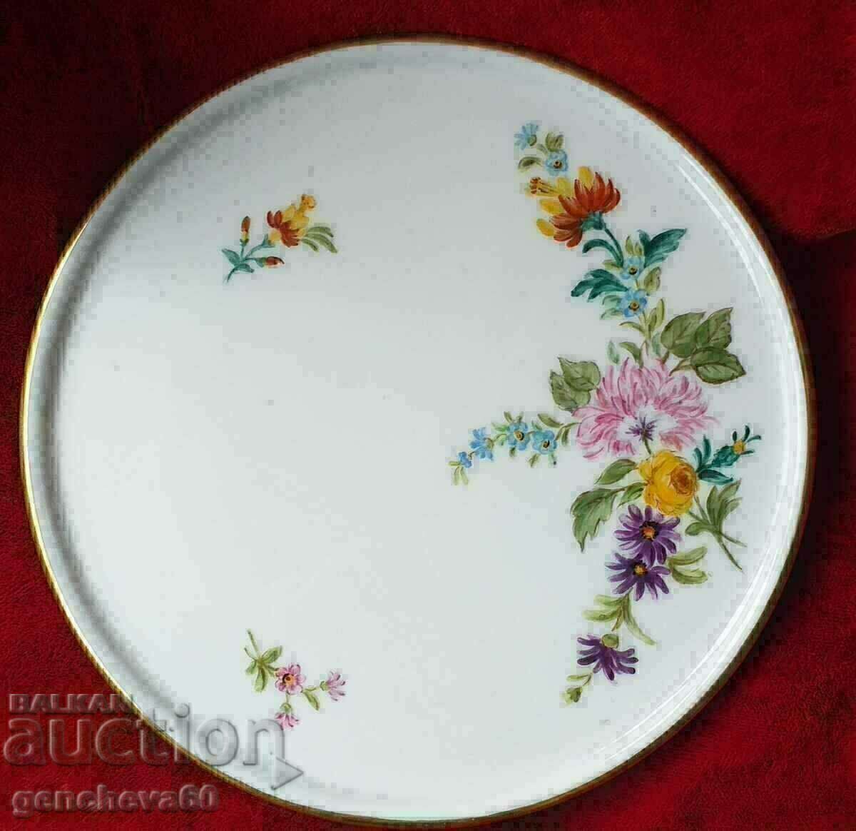 Delivery of Author's collectible porcelain plate Flora/1991 Delivery of Author's collectible porcelain plate Flora/1991