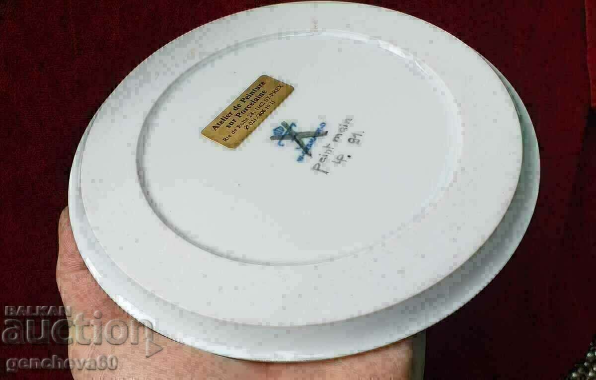 Author's collectible porcelain plate Flora/1991 - 5 Author's collectible porcelain plate Flora/1991 - 5