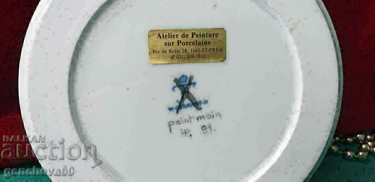 Author's collectible porcelain plate Flora/1991 - 7 Author's collectible porcelain plate Flora/1991 - 7