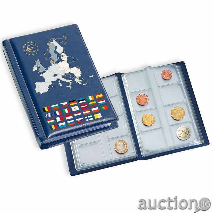 Numis Euro album for 96 coins - Leuchtturm