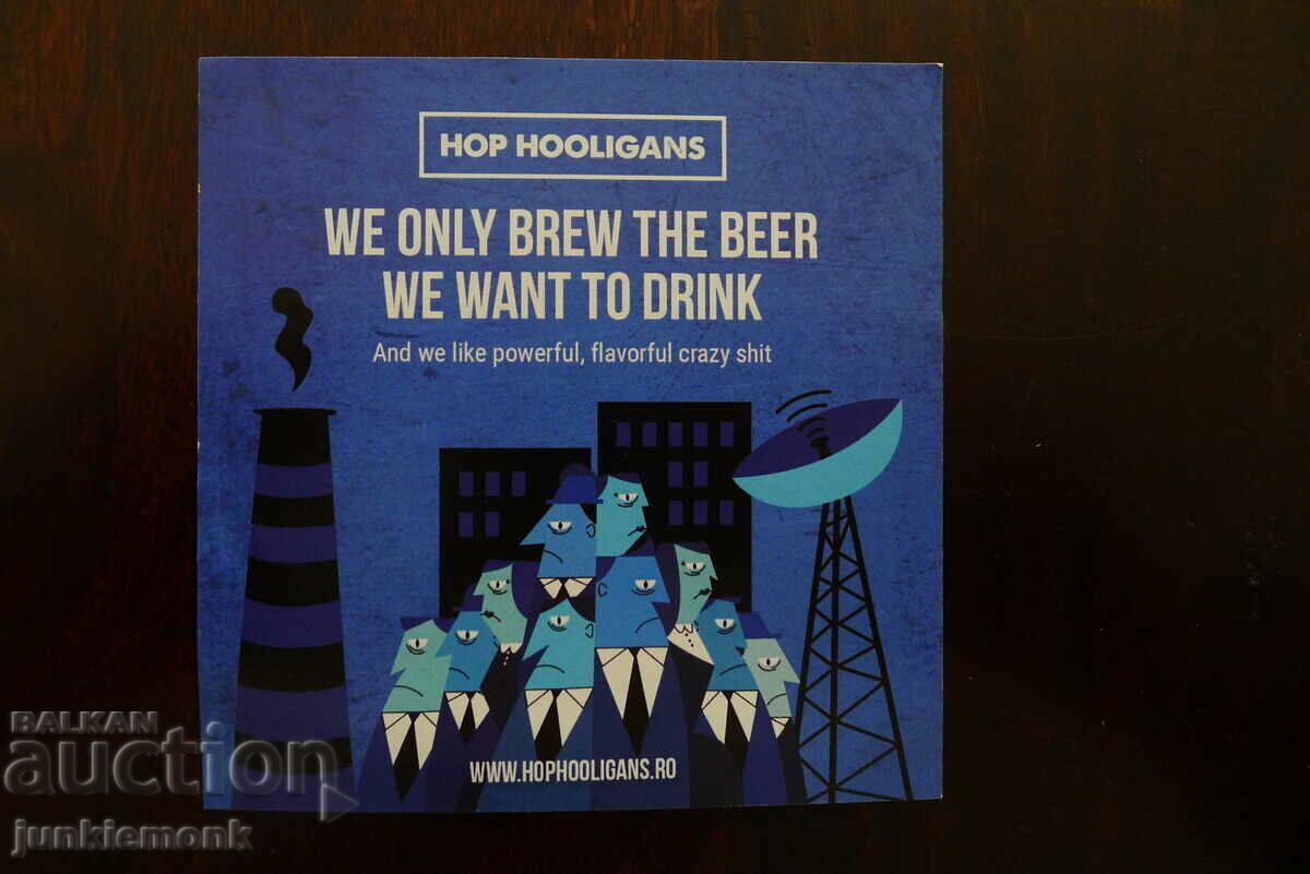 AUTOCOLANT PUBLICITĂȚI HOP HOOLIGANS BERRIE!!!