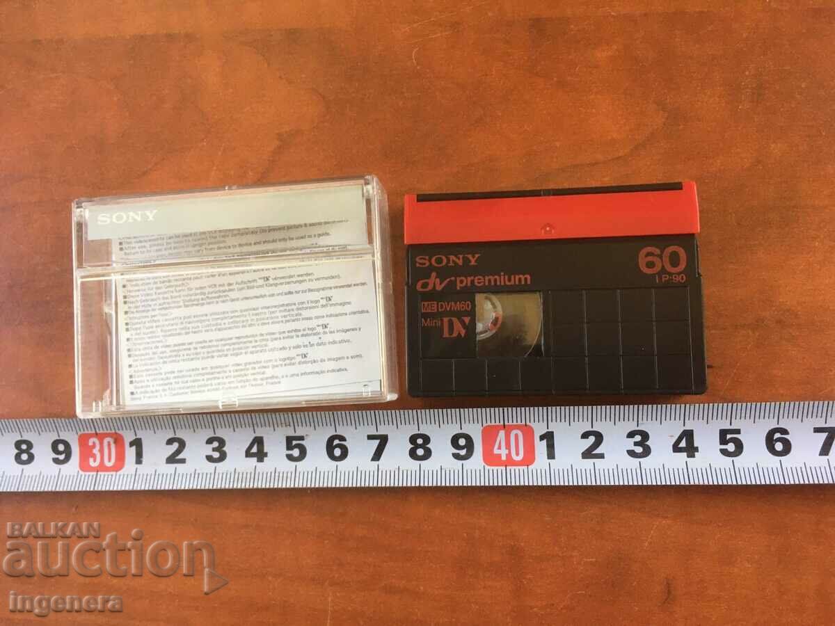 VIDEO CASSETTE CASSETTE FOR MINI SONY CAMERA CAMERA with price 6.00 BGN | € 3.07 VIDEO CASSETTE CASSETTE FOR MINI SONY CAMERA CAMERA with price 6.00 BGN | € 3.07