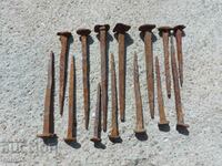 OLD HAND FORGED NAILS