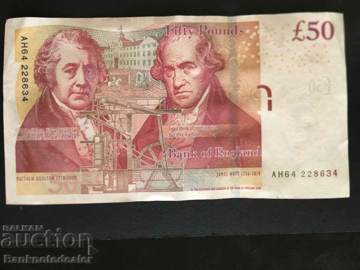 England 50 Pounds 2011-14 Salmon Pick 393a Ref 8634 with price 210.00 BGN | € 107.37 England 50 Pounds 2011-14 Salmon Pick 393a Ref 8634 with price 210.00 BGN | € 107.37