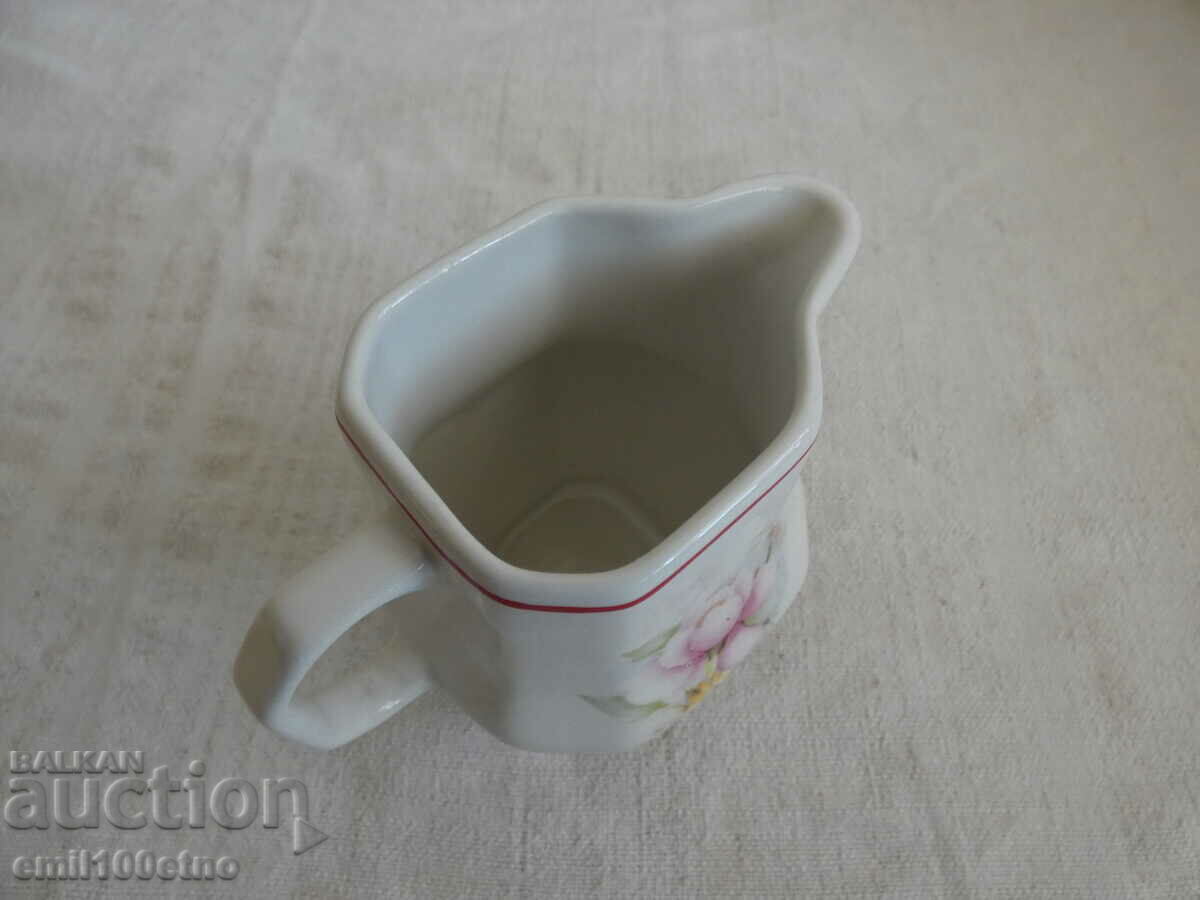 Auction  Jug for milk or cream porcelain APULUM Romania