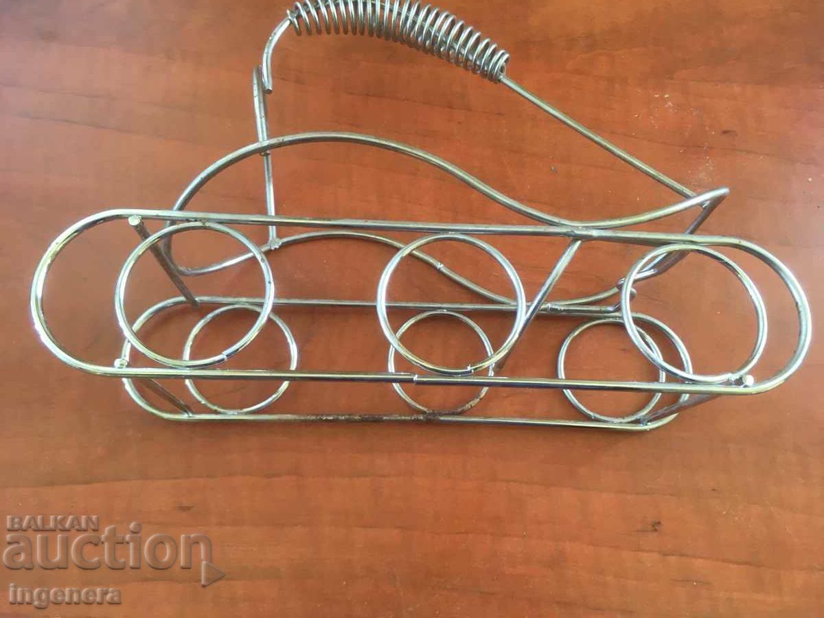 Delivery of WINE STAND METAL NICKEL Delivery of WINE STAND METAL NICKEL